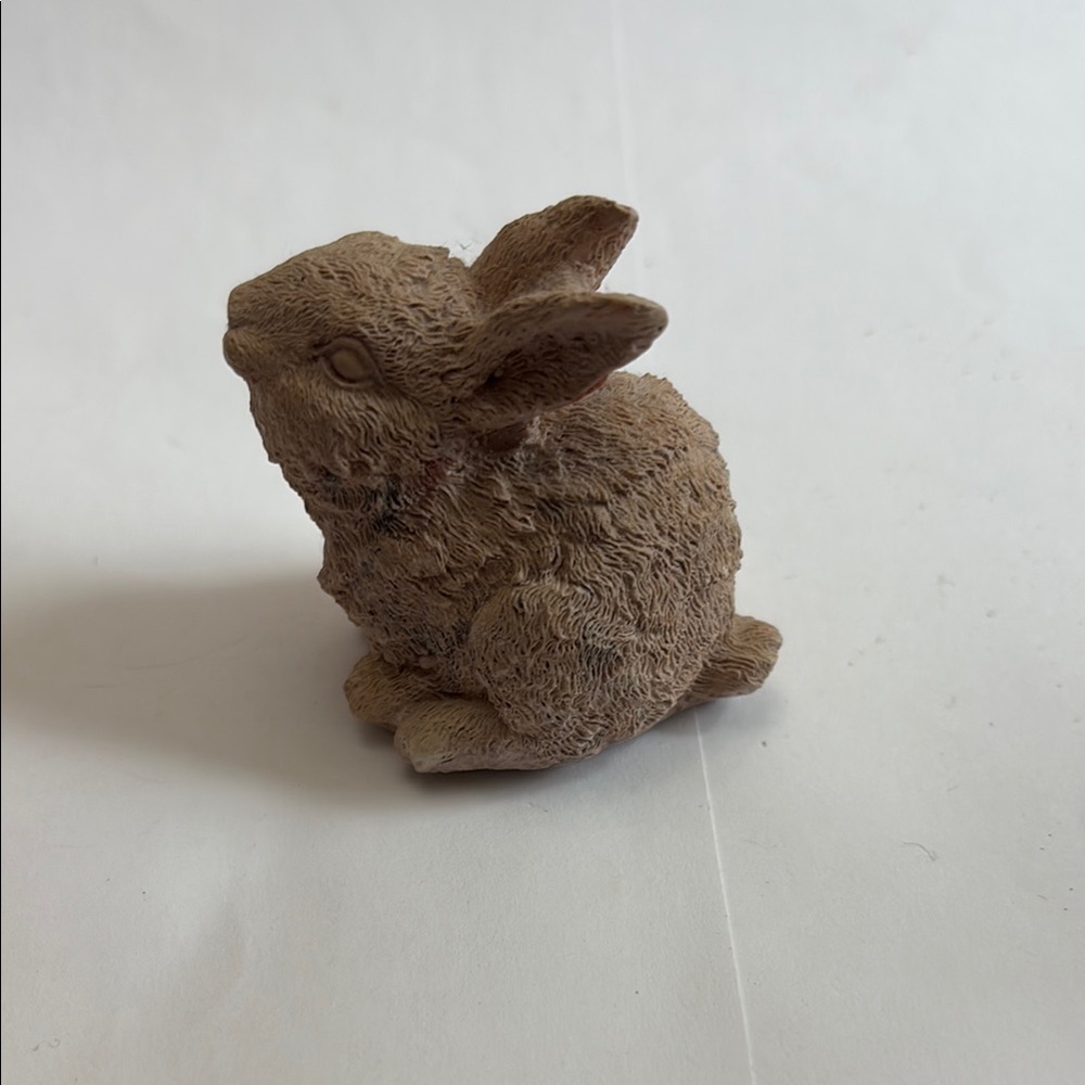 Brown Rabbit Clay Figurine Set - Picture 4 of 15
